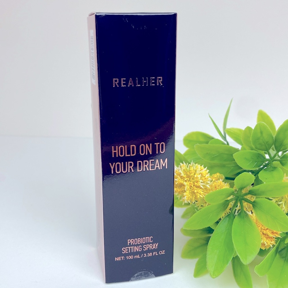 REALHER Prebiotic Setting Spray NEW in sealed box 3.38 fl.oz.